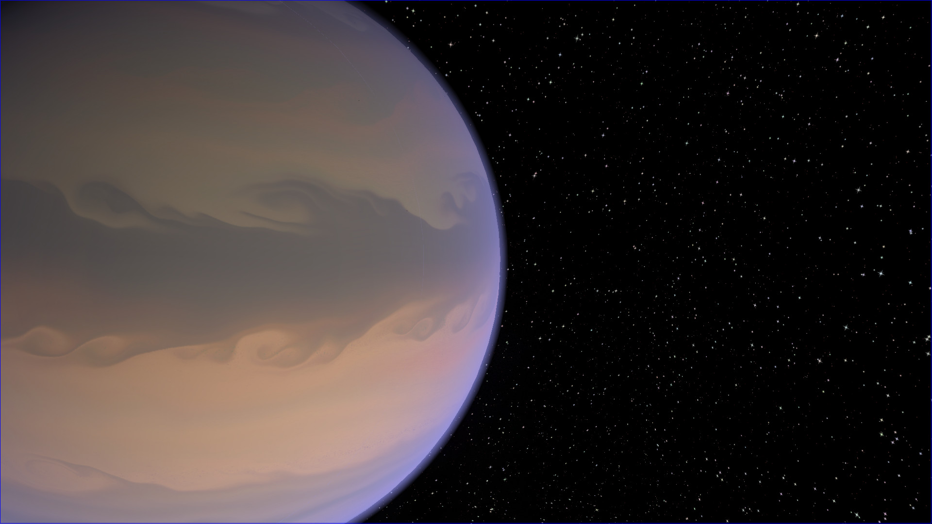 Image of a gas giant